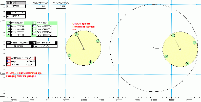 CCW Flywheel Rotation causes Main Wheel to rotate CW immediately.