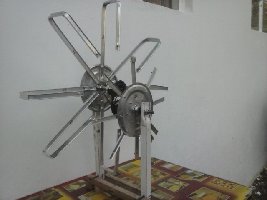 Gravity wheel  -  both wheels completed 160715 004.jpg