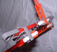 Chain toy - Shows a close up view of the offset pivot points