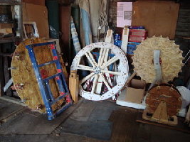 Four Bessler Wheel experimental prototype wheels available for donation