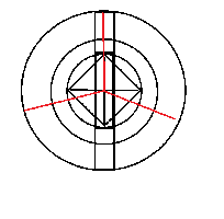 A cube inside a circle 271017.png