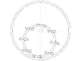 Drawing No. 2, rotated by 7 degrees CW.