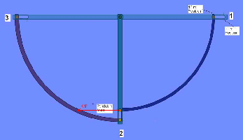 A weight travel-path caused by CF is not outward but is at a straight line tangent in the direction that the weight was moving before released.