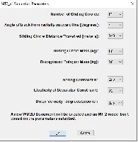 MT-2 Simulation - Dialog Box