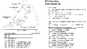 MT-2 Simulation - Geometry and Point Calculations