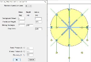 Calloway Sim - Dialog Box to build the simulation