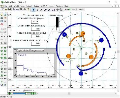 MT-11 Simulation. Three mass pairs.