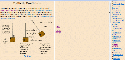 Ballistic Pendulum Example _ Momentum &amp; Total Energy Conserved _ Ke NOT Conserved