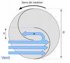 Savonius rotor