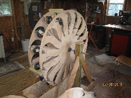 Preston Stroud replication of SJack Abeling Gravity Wheel before disassembly and without the upper ramps